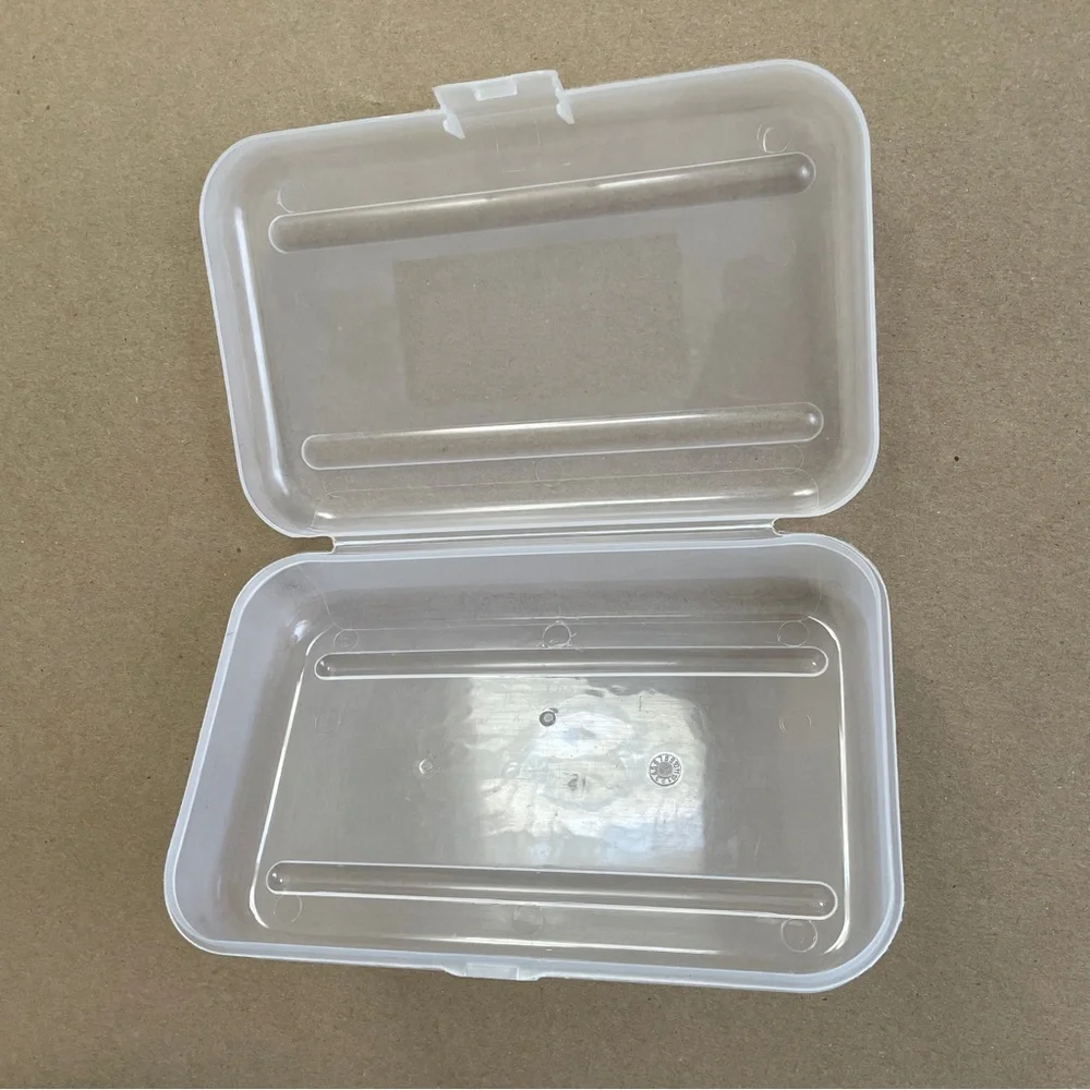 Staples Pencil Box, clear